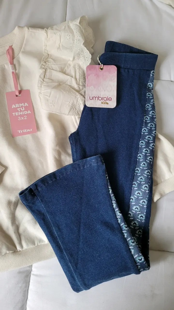 Conjunto niña Talla 6 nuevo - 3