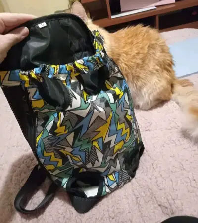 Mochila portamascotas estampada - miniatura 4