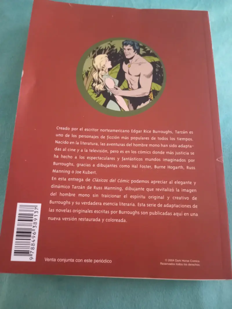 Cómic Tarzán (Russ Manning) - Clásicos Del Cómic P - 2