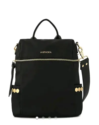 Mochila negra Amphora pequeña - miniatura 1