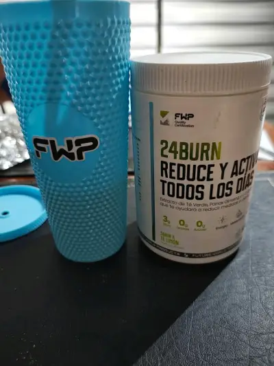 Set FWP: vaso y suplemento 24Burn - miniatura 1