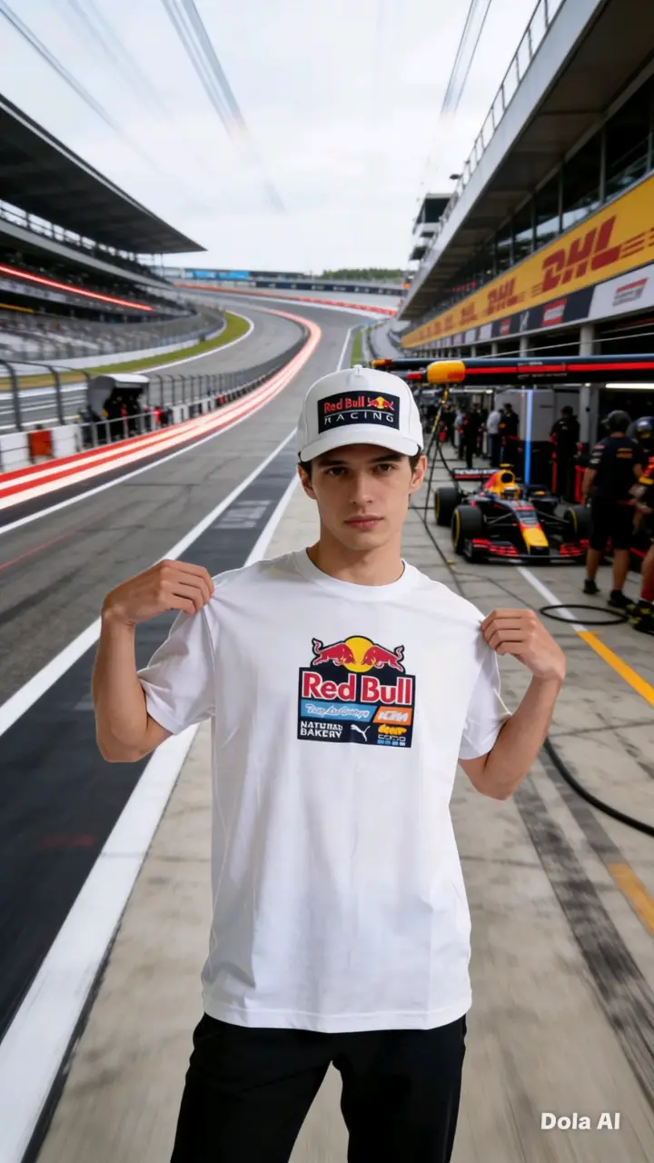 Polera blanca + gorra - 2