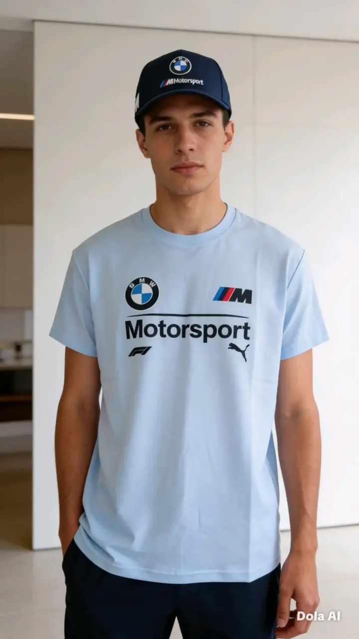 Polera blanca + gorra - 5