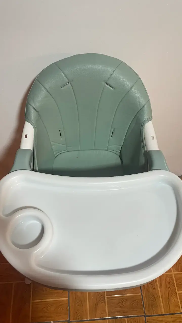 Silla alta para bebé verde - 2