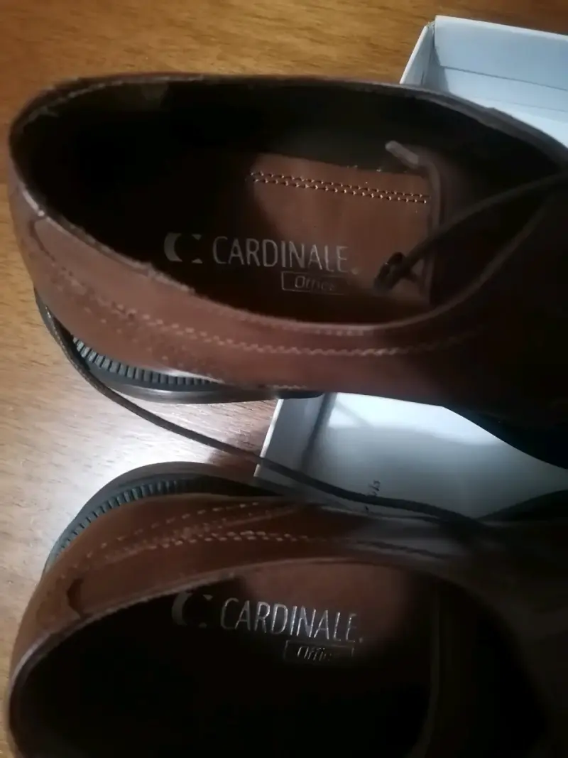 Zapatos formales de cuero marrón - 4