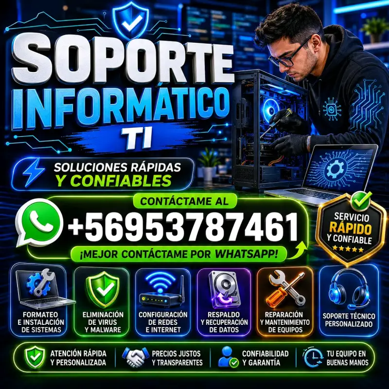 Servicio Técnico y Soporte Informático TI
