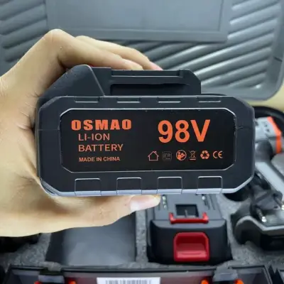 Kit taladro + llave de impacto + 2 baterías 98v - miniatura 3