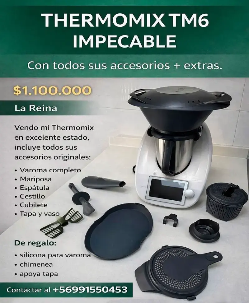 Thermomix TM6 Impecable - 6