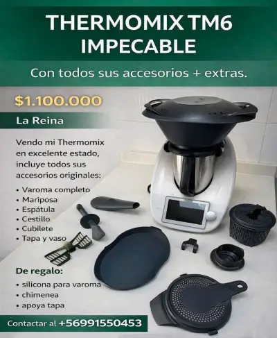 Thermomix TM6 Impecable - miniatura 6