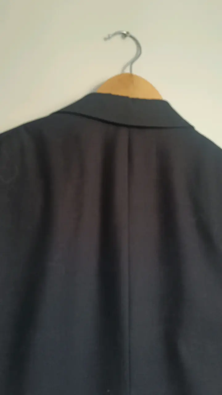 Blazer negro slim fit Zara - 4