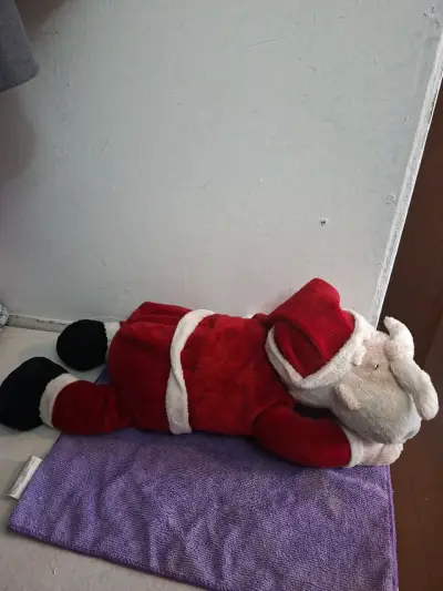 🎅 Viejo Pascuero Animado Vintage (Ronca y se Muev - miniatura 3