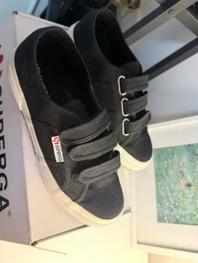 Zapatillas negras Superga Mujer, talla 39 - miniatura 1