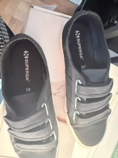 Zapatillas negras Superga Mujer, talla 39 - miniatura 4