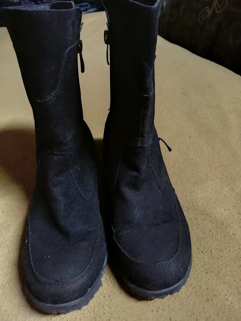 Botas negras de invierno