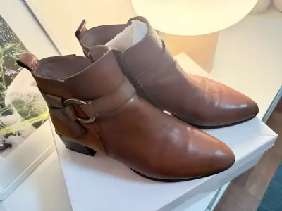 Botines de cuero, Hispanitas, Mujer, talla 39 - miniatura 1