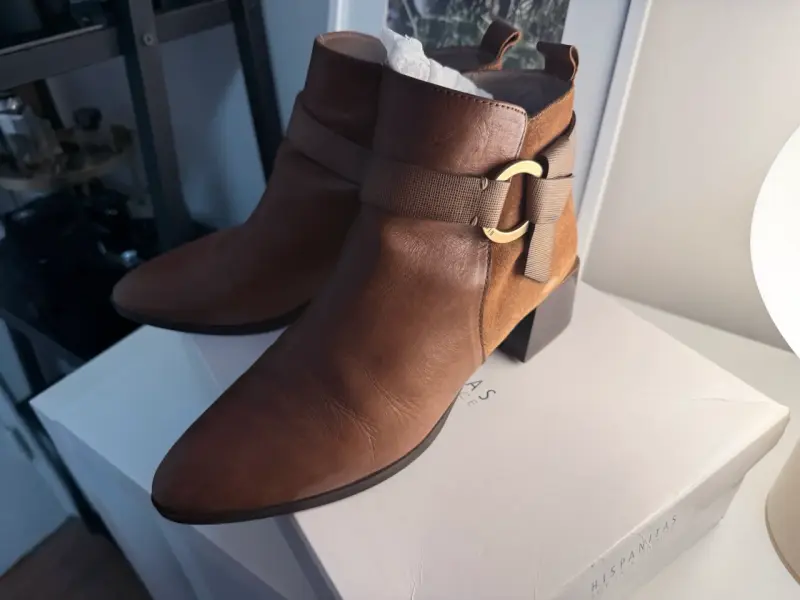 Botines de cuero, Hispanitas, Mujer, talla 39 - 2