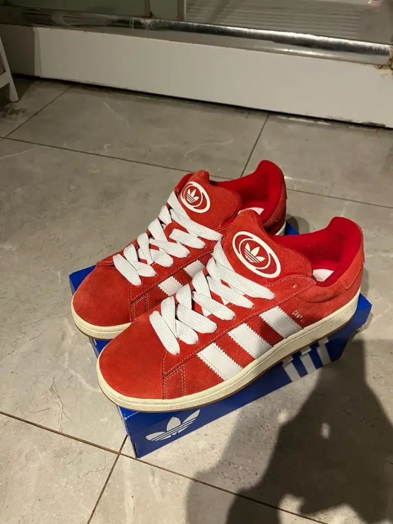 Zapatillas rojas Adidas Campus - 2