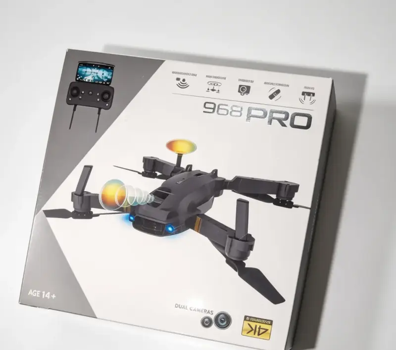 Drone 968 Pro con doble cámara - 1