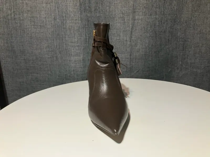 Botines de tacón caf e9 - 3