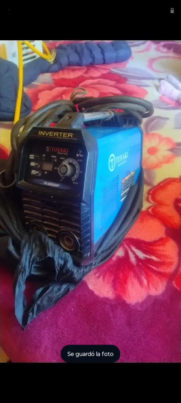 Soldadora inverter Toyaki azul