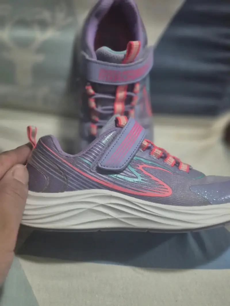 Zapatillas deportivas moradas para niños - 4