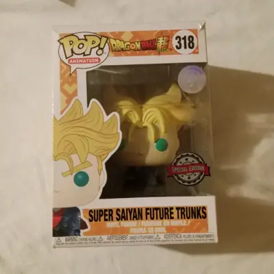 Funko Pop Dragon Ball – Super Saiyan Future Trunks - miniatura 1
