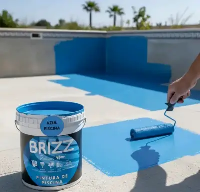 Pintura para piscinas azul - miniatura 3