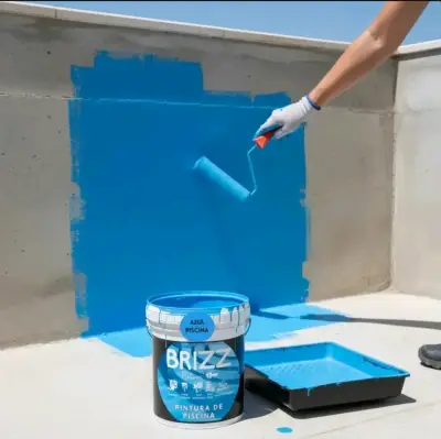 Pintura para piscinas azul - miniatura 4
