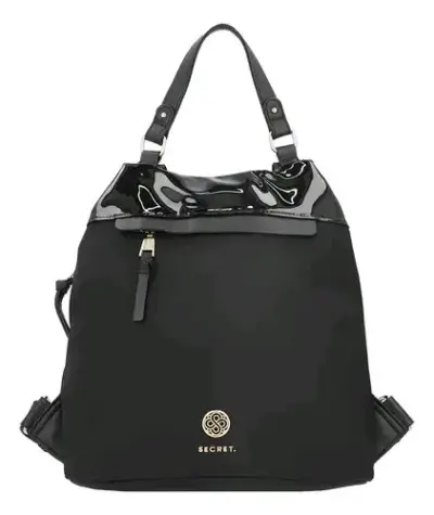Mochila Mujer Secret negra - miniatura 5