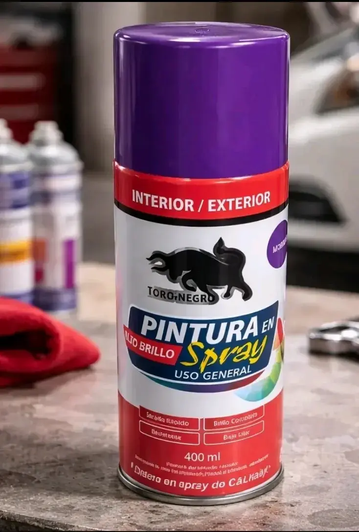Pintura en spray morada 400ml