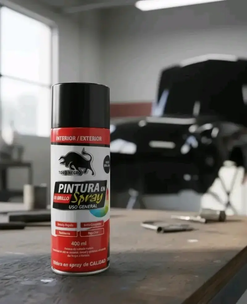 Pintura en spray 400 ML Negro
