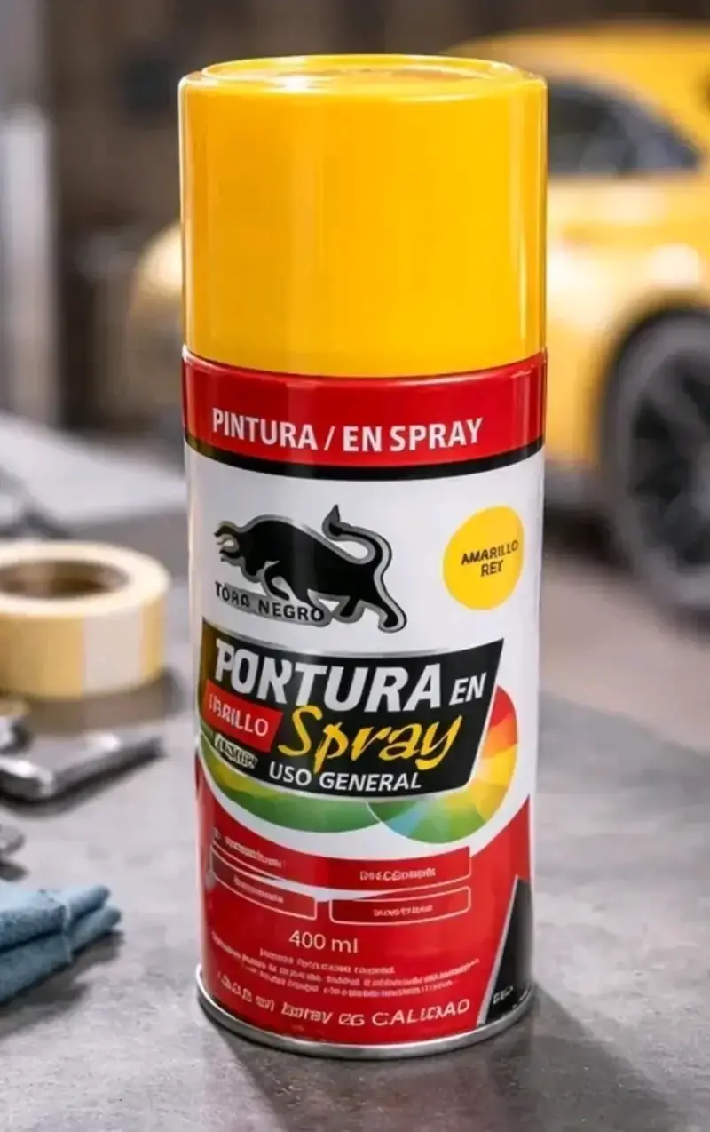 Pintura en spray amarillo 400ml