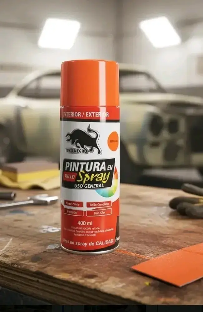 Pintura en spray 400ml naranja