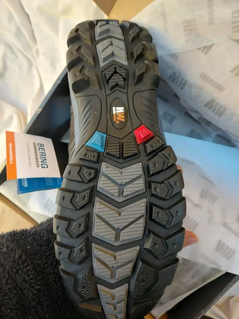Zapatos de trabajo negros HW - 3