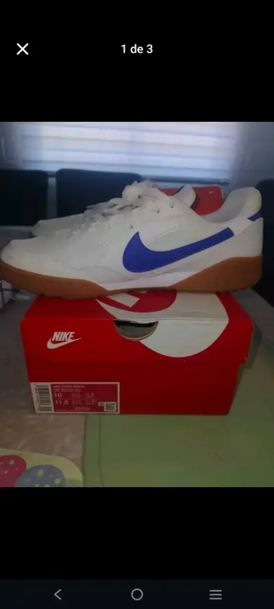 Zapatillas deportivas Nike blancas - miniatura 3