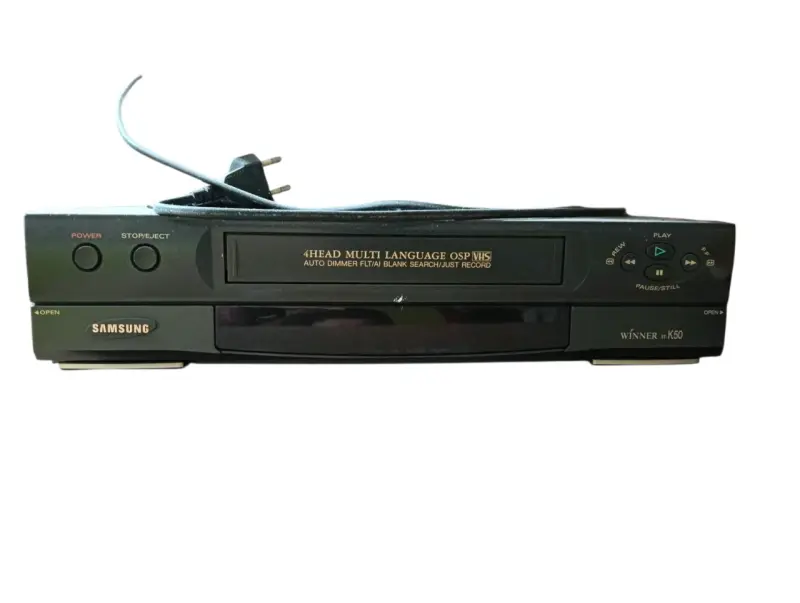 Reproductor VHS Samsung 4 Head