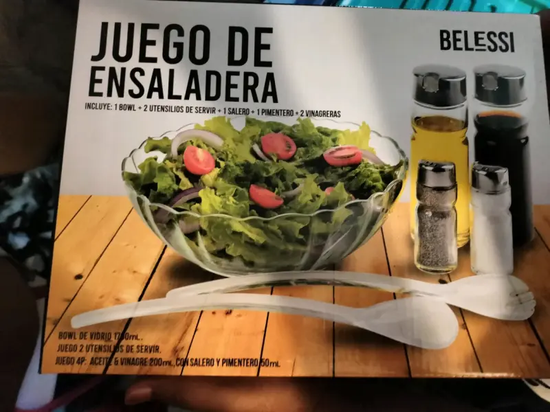 Juego de ensaladera Belessi