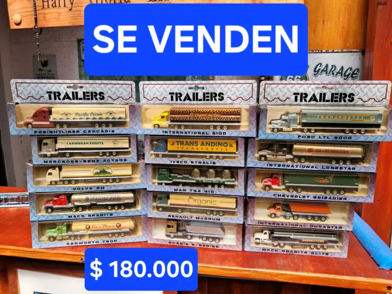 Colección de camiones a escala
