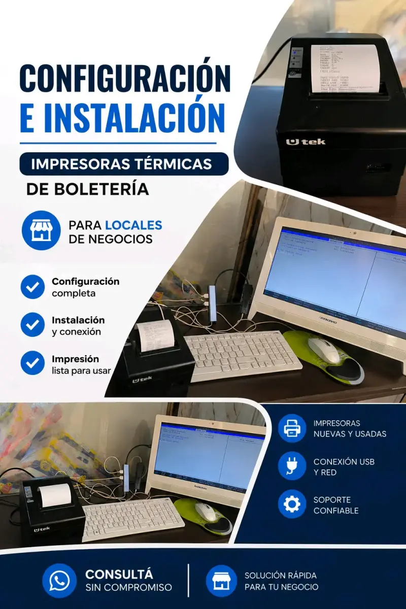 Configuración de Impresoras Térmicas y POS