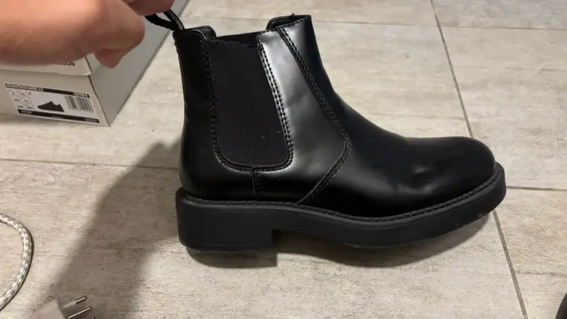 Botines negros