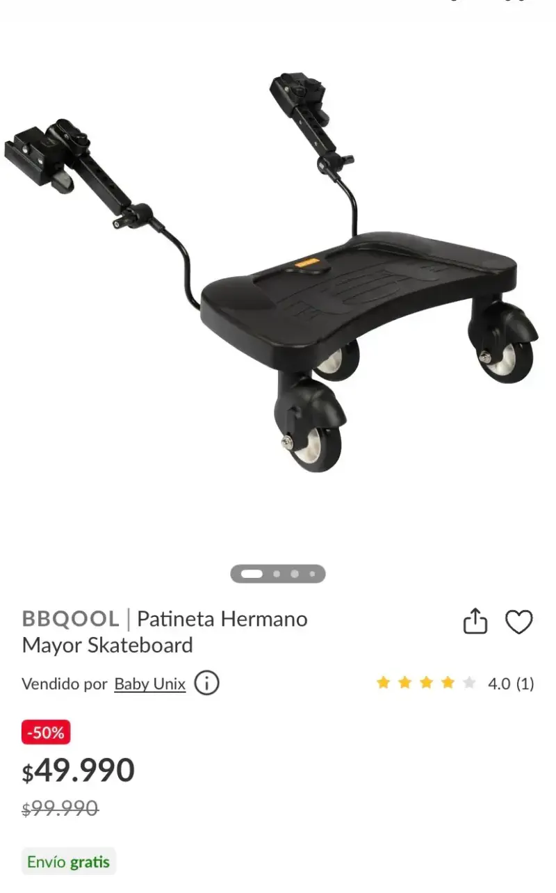 Carro de hermano mayor para coche - 2