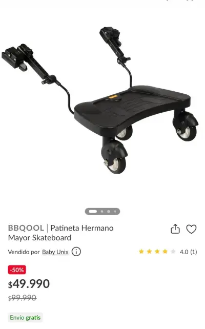 Carro de hermano mayor para coche - miniatura 2