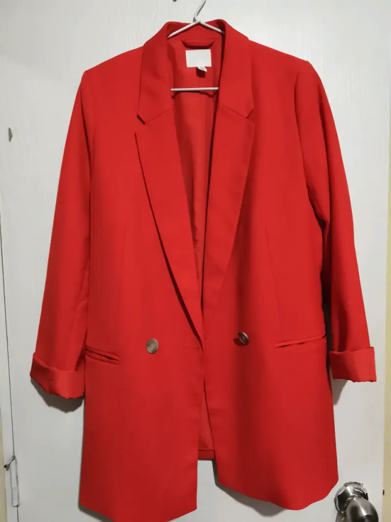 Blazer rojo elegante - 1