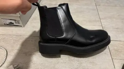 Botines negro - miniatura 1