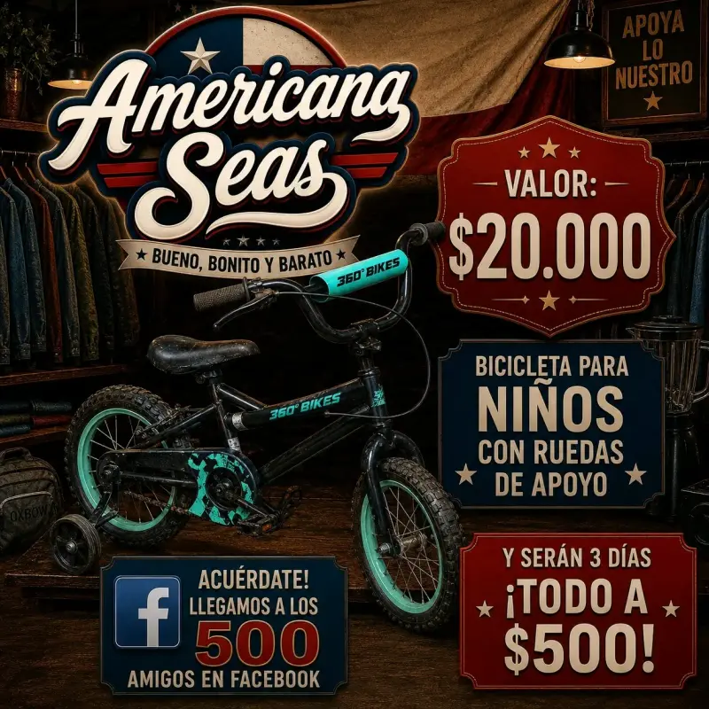 Bicicleta infantil con rueditas 360 Bikes