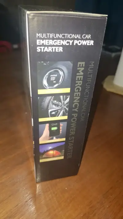 Arrancador multifuncional para auto con compresor - miniatura 4