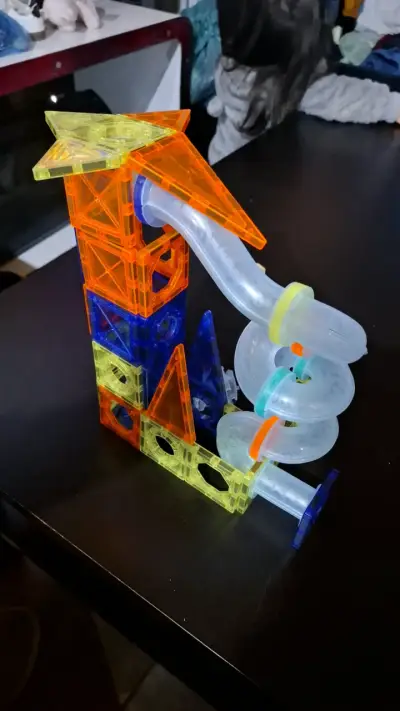 Bloques magnéticos para niños 97 piezas nuevos - miniatura 6