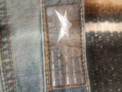 Jeans desgastados azul clásico - miniatura 1