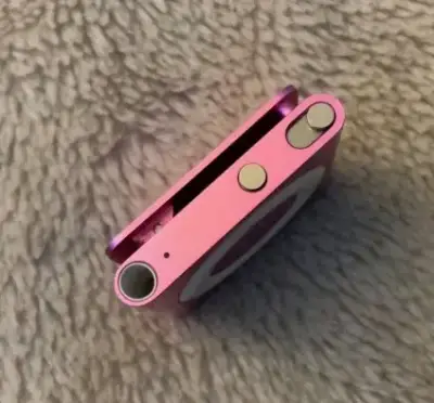 Reproductor MP3 rosa compacto iPod shuffle 2GB - miniatura 2