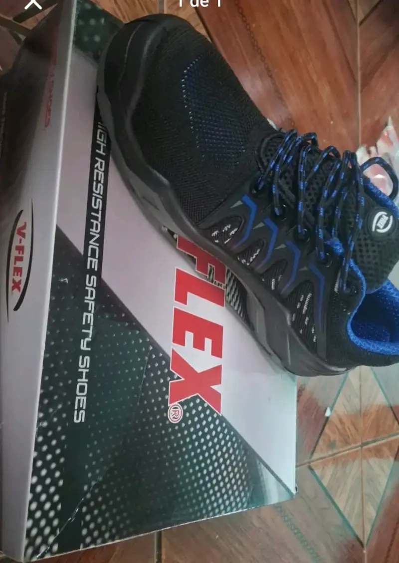 Zapatos de seguridad V-Flex negros